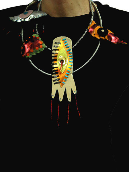 eye necklace