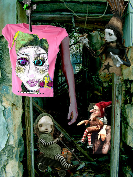 pink cherry tshirt