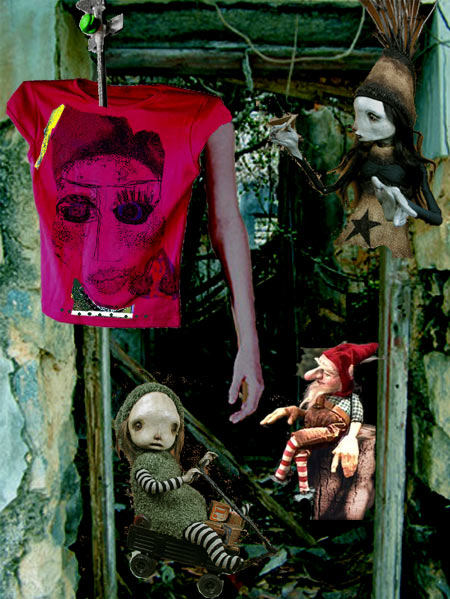 red cherry tshirt